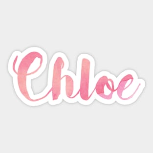 Chloe Sticker